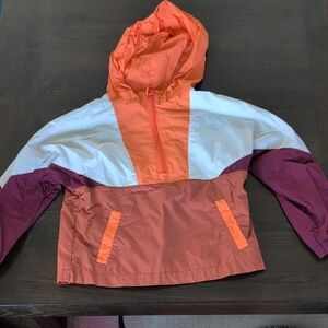 Cat & Jack Gray and Orange windbreaker